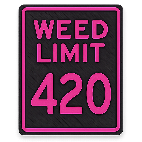 Weed Limit 420 Bead