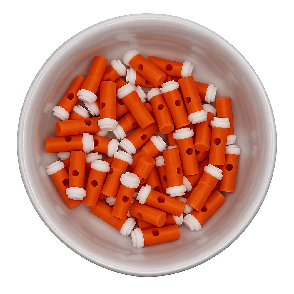 Mini Pill Bottle Bead