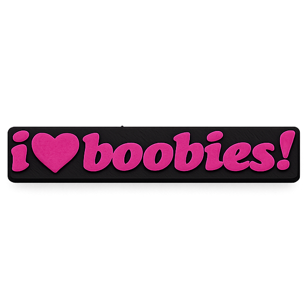 I <3 Boobies Bead