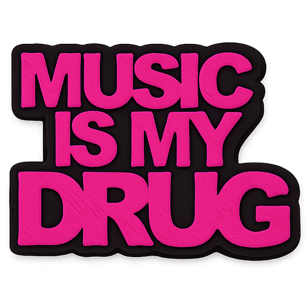 Music Is My Drug Bead