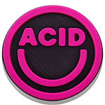 Acid Smiley Face Bead