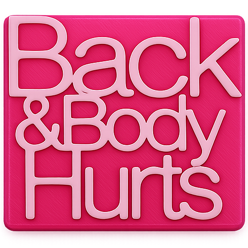 Back & Body Hurts Bead