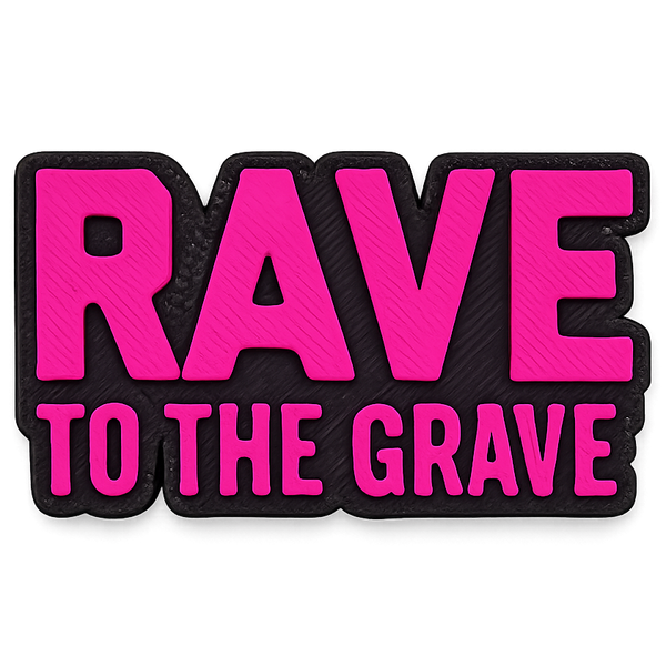 Rave to the Grave Bead