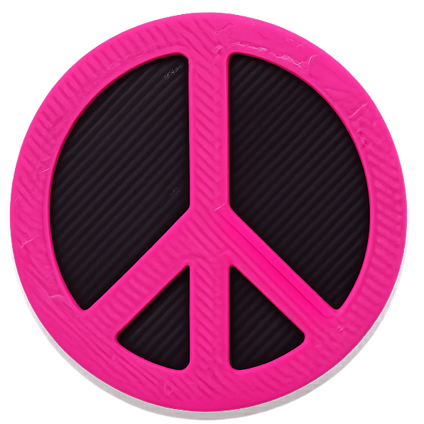 Peace Symbol Bead