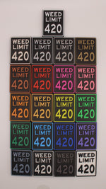 Weed Limit 420 Bead