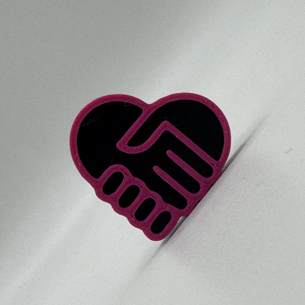 PLUR Handshake Bead