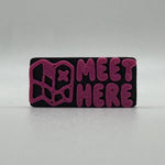 Meet Here Map Bead
