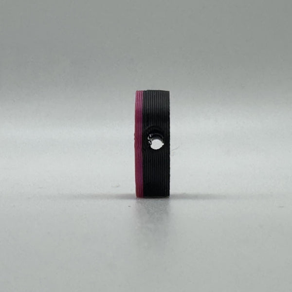 Squiggly Smiley Face Bead