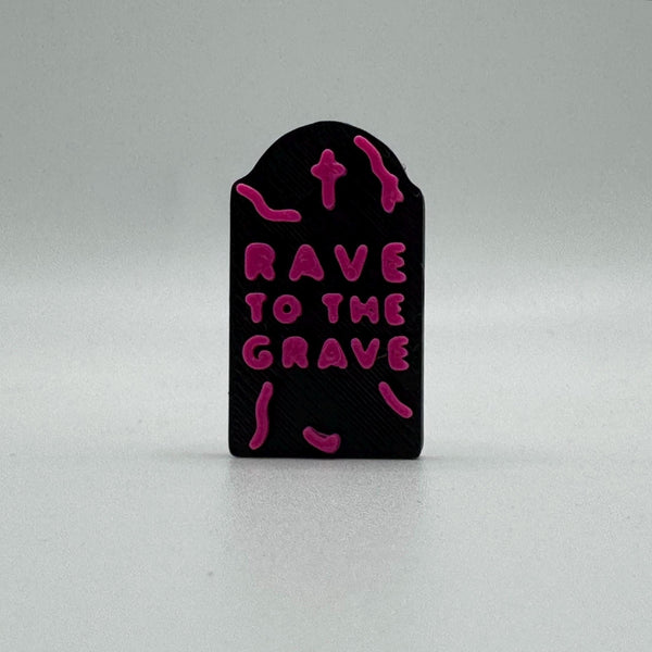 Rave To The Grave Bead