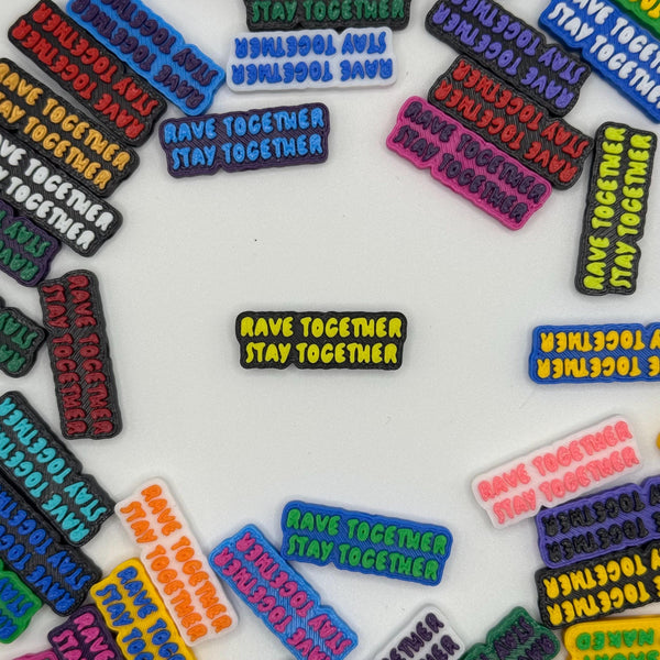 Rave Together Stay Together Bead